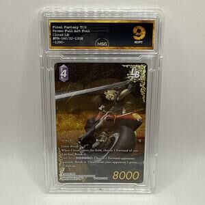 2024 FINAL FANTASY JPN HIDDEN HOPE PRERELEASE-FULL ART #120H CLOUD GRADED 9